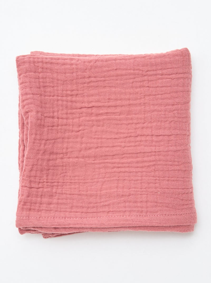 3 katoenen luierdoeken Rose - Kiabi