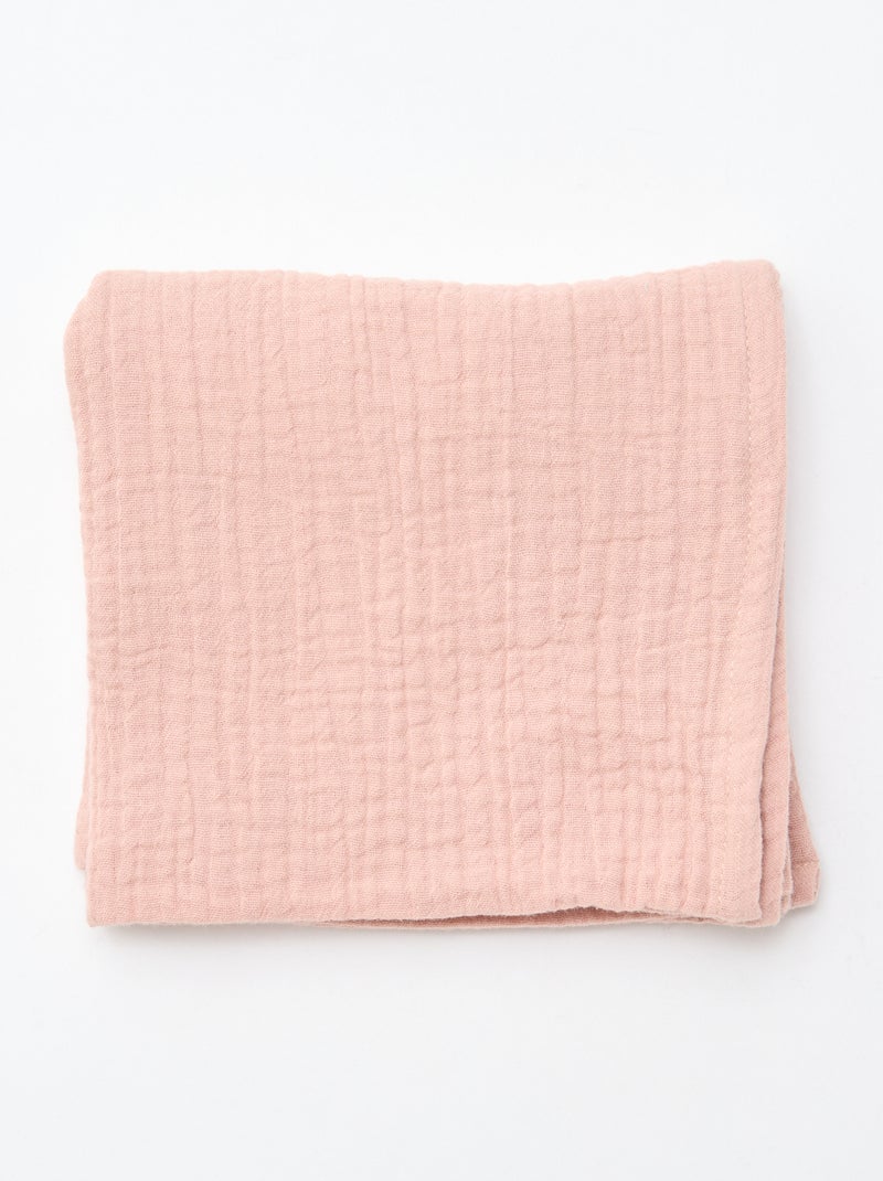 3 katoenen luierdoeken Rose - Kiabi