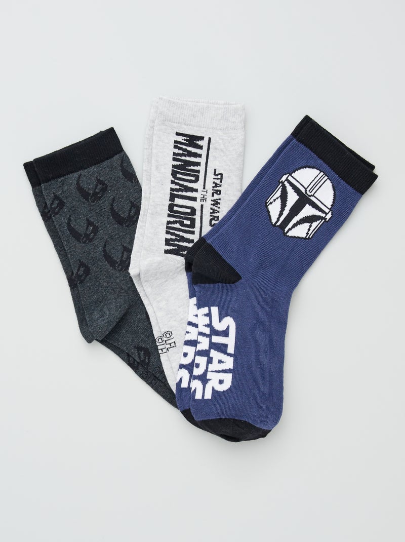 3 paar sokken 'Star Wars' BLAUW - Kiabi
