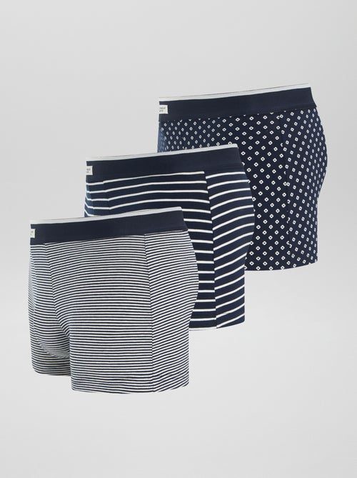 3 stretch boxershorts - Kiabi