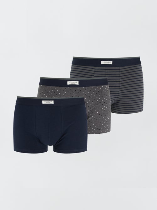 3 stretch boxershorts - Kiabi