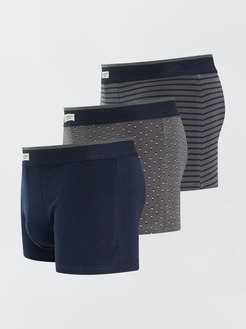 3 stretch boxershorts - Kiabi