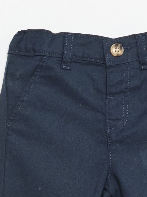 4-delige ceremoniële set van katoen en linnen - Kiabi