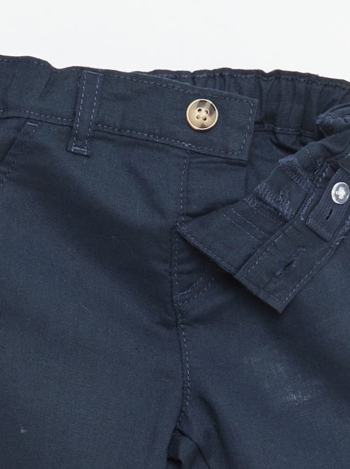 4-delige ceremoniële set van katoen en linnen - Kiabi