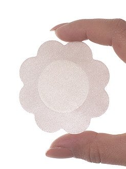 4 paar push-upstroken  en tepelbedekkers - Kiabi