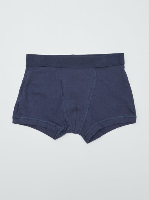 5 effen boxershorts - Kiabi