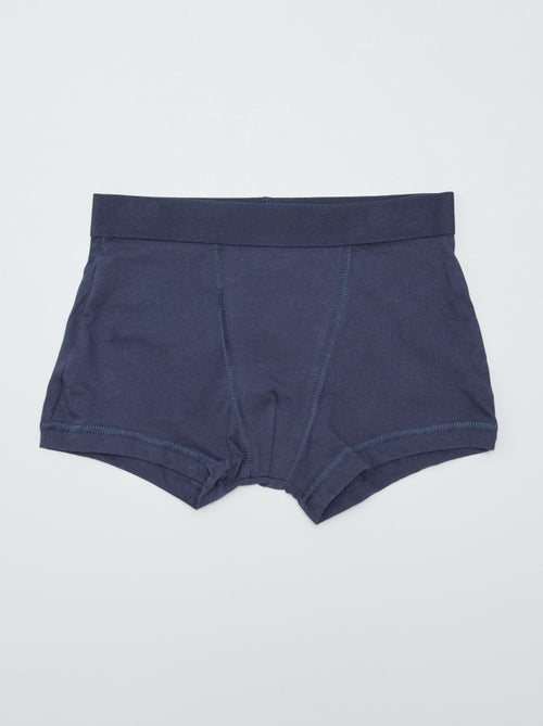 5 effen boxershorts - Kiabi