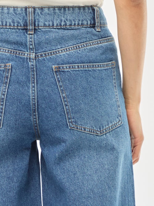 5-pocket-jeans met brede pijpen - Kiabi