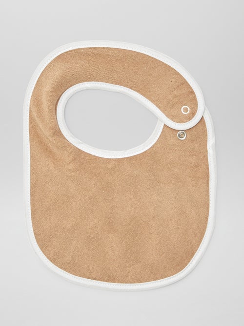 5 slabbetjes met leuke prints en drukknoopsluiting - Kiabi