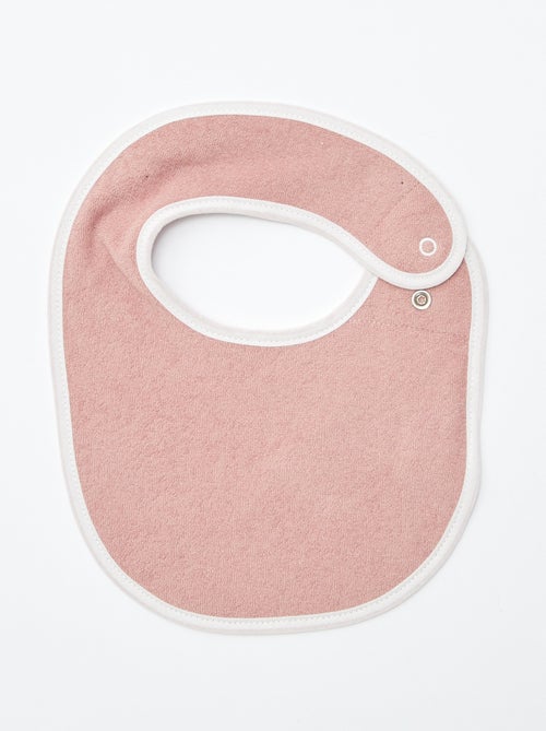 5 slabbetjes met leuke prints en drukknoopsluiting - Kiabi