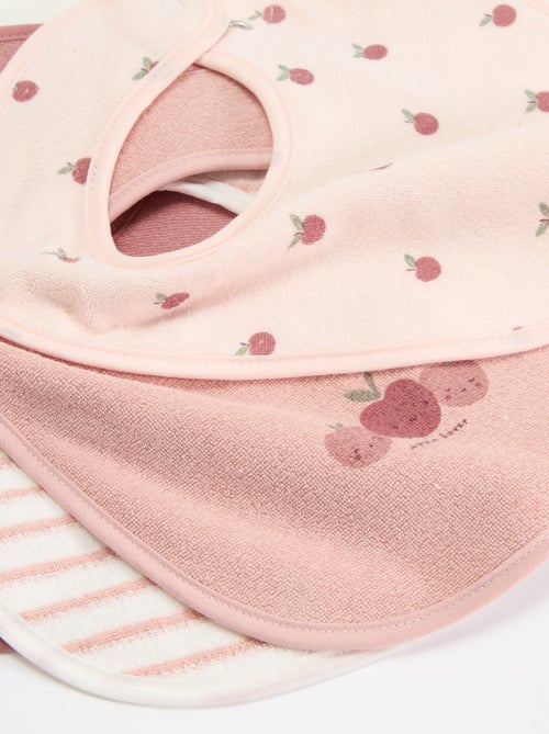 5 slabbetjes met leuke prints en drukknoopsluiting - Kiabi 5 slabbetjes met leuke prints en drukknoopsluiting - Kiabi