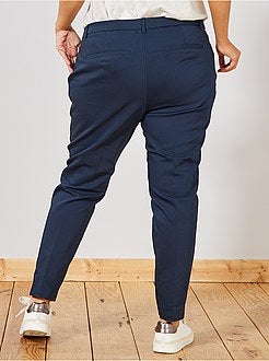 7/8e broek van katoensatijn - Kiabi