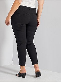 7/8e broek van katoensatijn - Kiabi