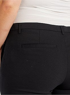 7/8e broek van katoensatijn - Kiabi