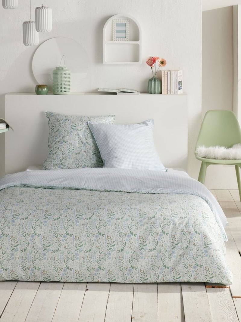 Aan beide zijden te gebruiken dekbedset - Voor 2-persoonsbed - GRIJS