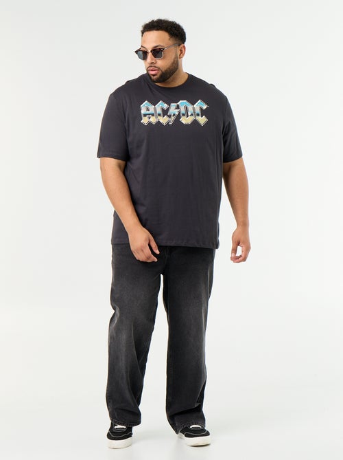 AC/DC T-shirt met korte mouwen - Kiabi