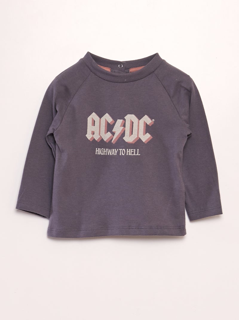 'AC/DC'-T-shirt ZWART - Kiabi