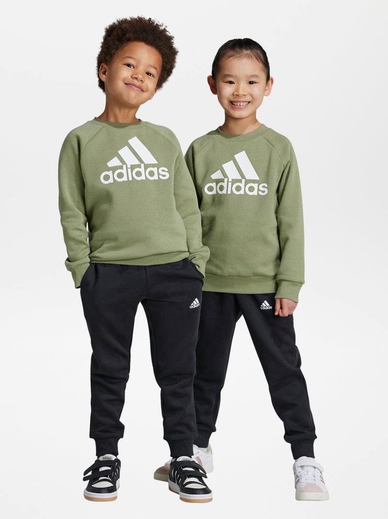 'adidas'-setje met sweater + joggingbroek KAKI - Kiabi