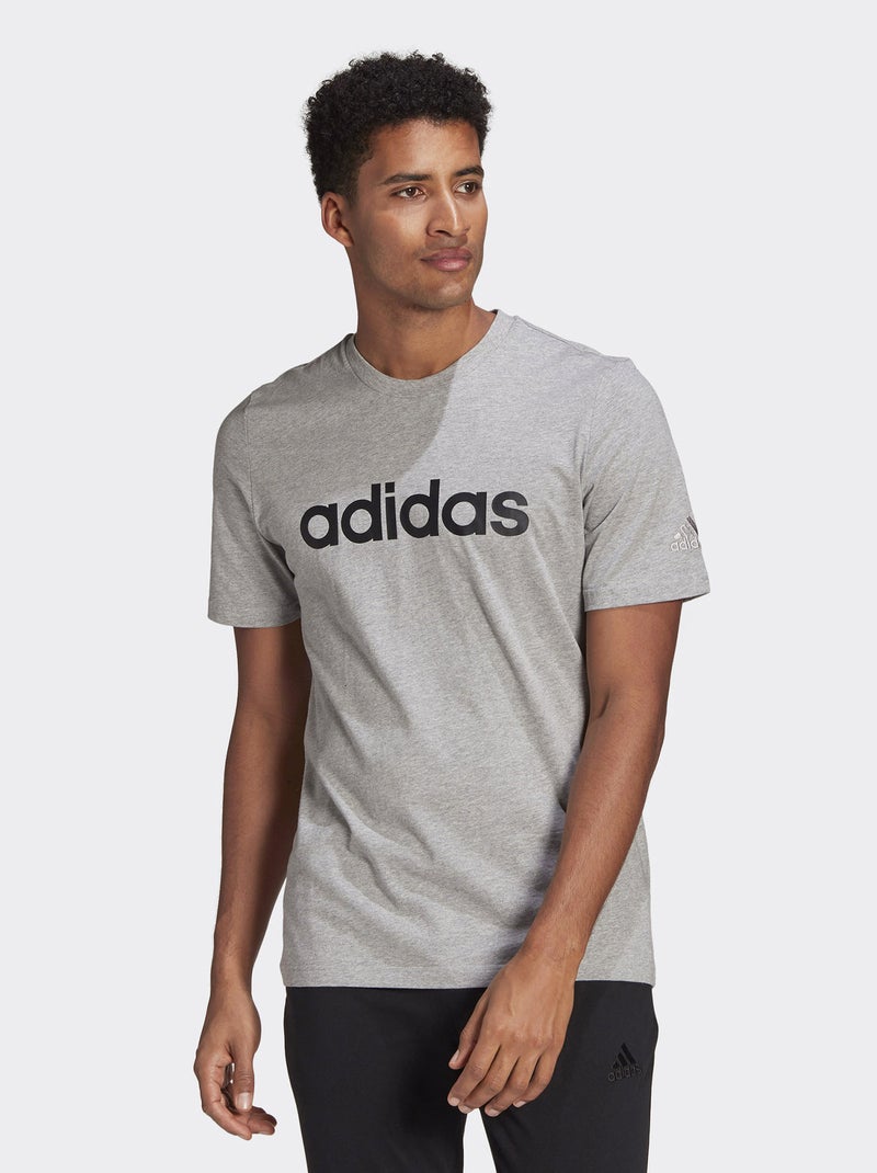 Adidas-T-shirt GRIJS - Kiabi