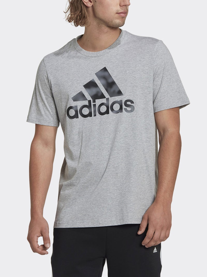 Adidas-T-shirt GRIJS - Kiabi