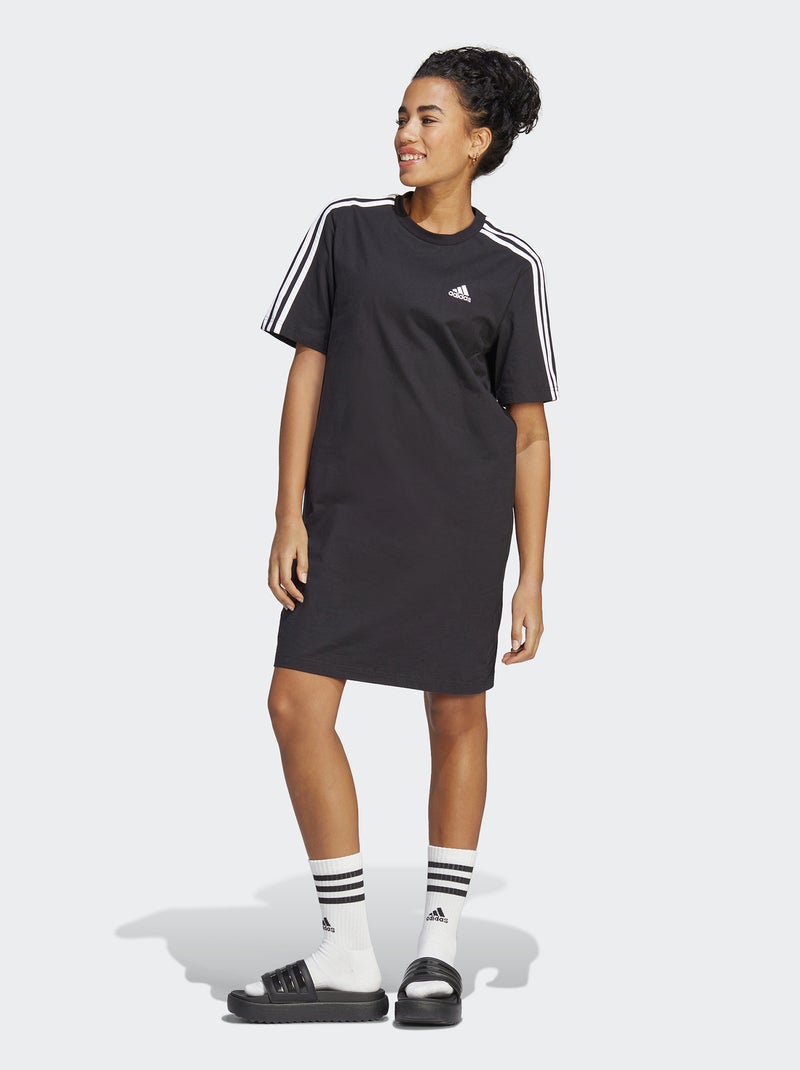 Adidas-T-shirtjurk ZWART - Kiabi