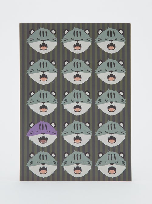 Affiche met print - A4-formaat - Kiabi Home - Kiabi