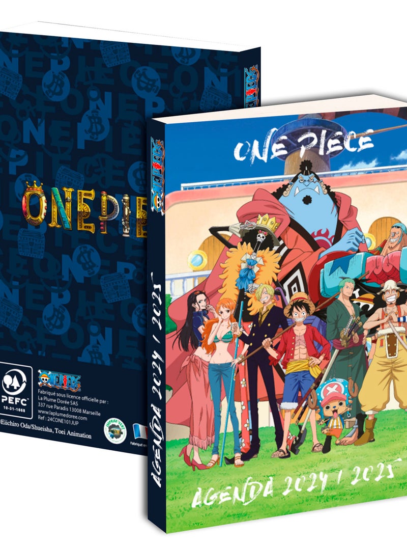 Agenda 'One Piece' BLAUW - Kiabi