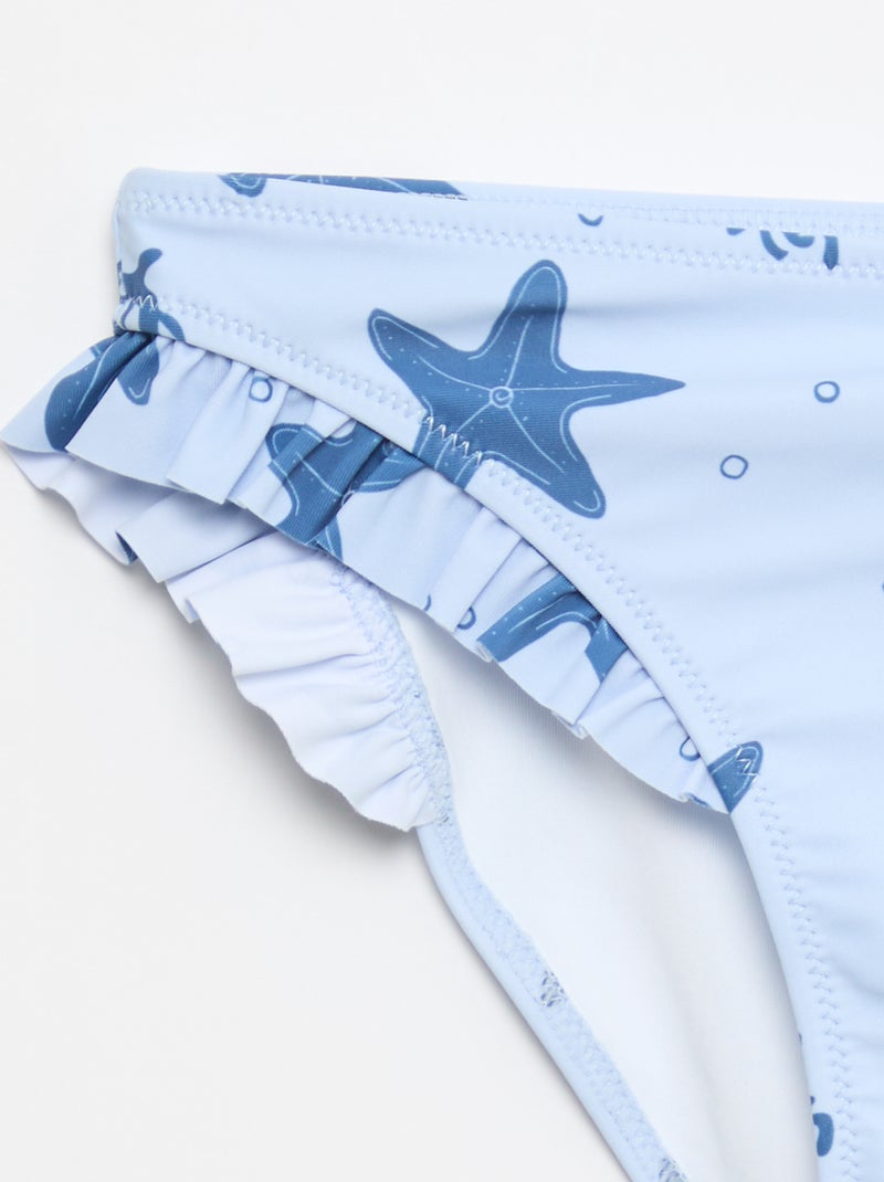 All-over badpak - 2-delig Blauw - Kiabi