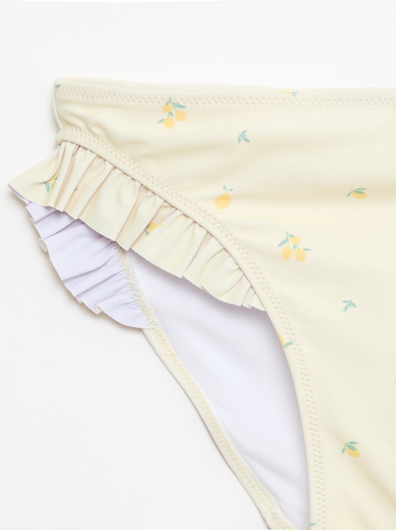 All-over badpak - 2-delig Geel - Kiabi