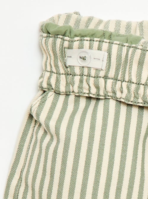 All-over bedrukte short van katoen - Kiabi