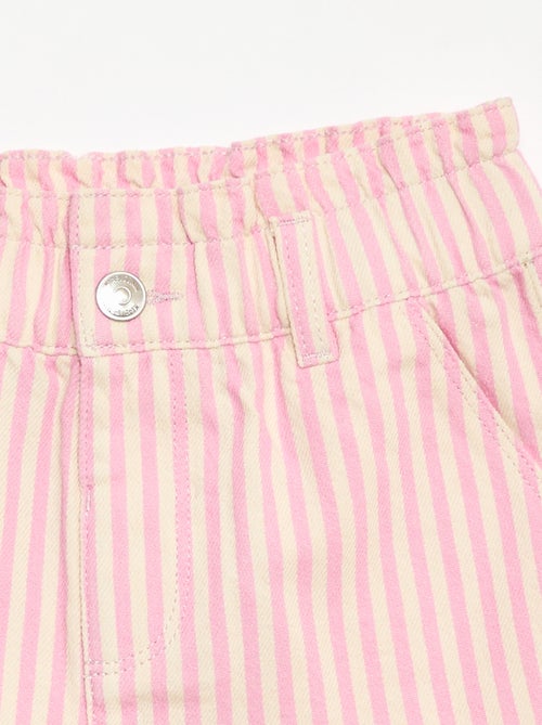 All-over bedrukte short van katoen - Kiabi