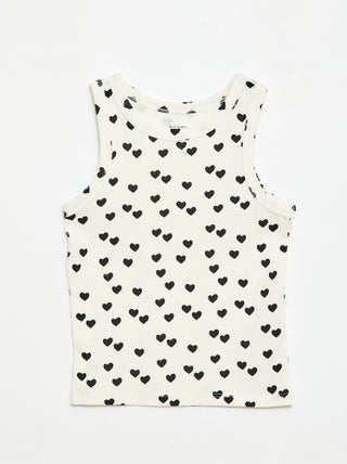 All-over ribtop