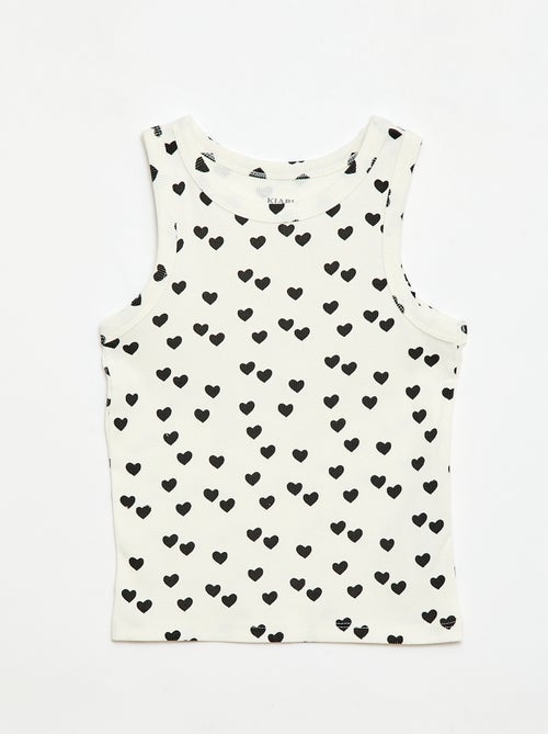 All-over ribtop - Kiabi
