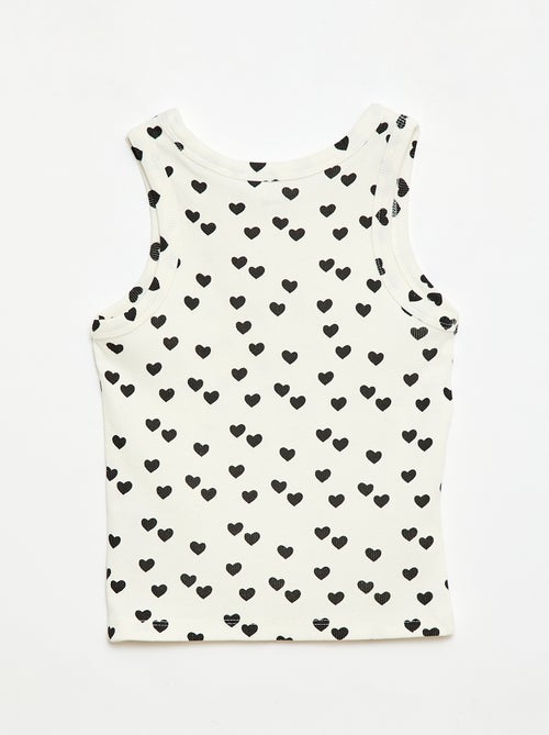 All-over ribtop - Kiabi