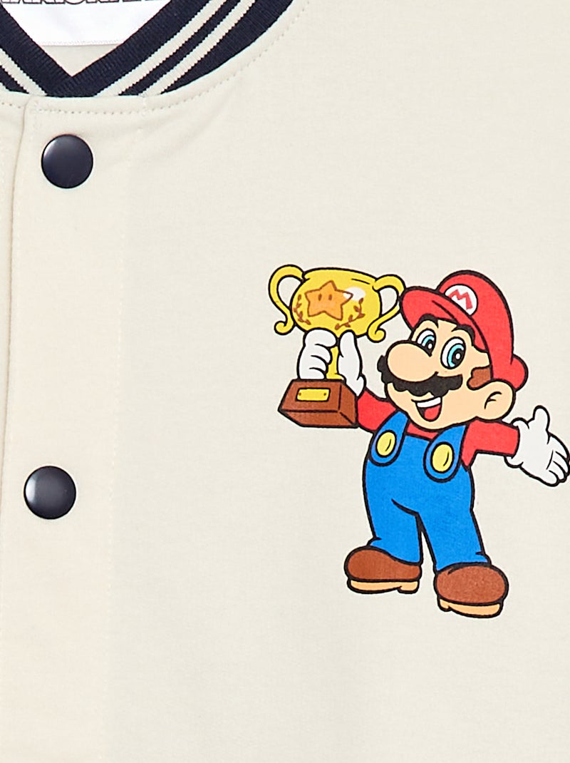 Amerikaans jas 'Mario' 'Nintendo' Wit - Kiabi