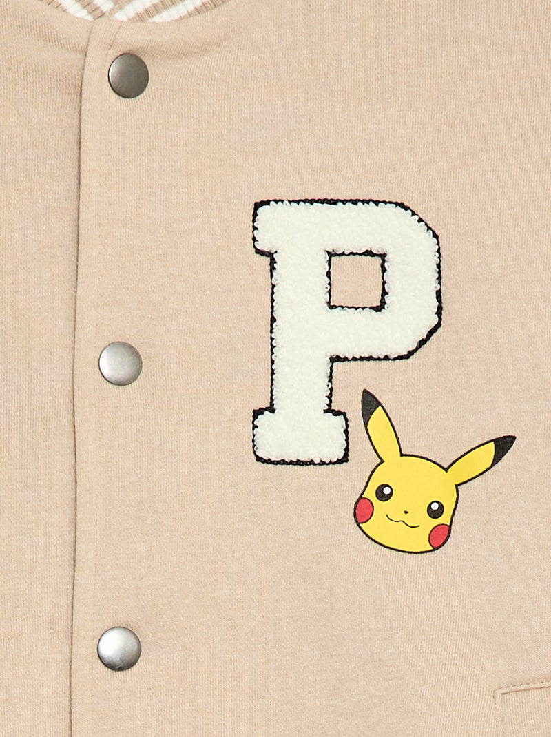 Amerikaanse jas 'Pikachu' 'Pokémon' Biege - Kiabi
