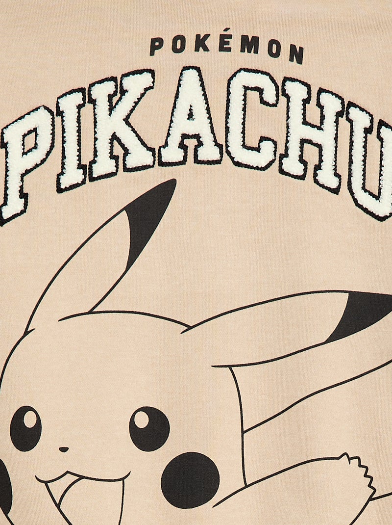 Amerikaanse jas 'Pikachu' 'Pokémon' Biege - Kiabi