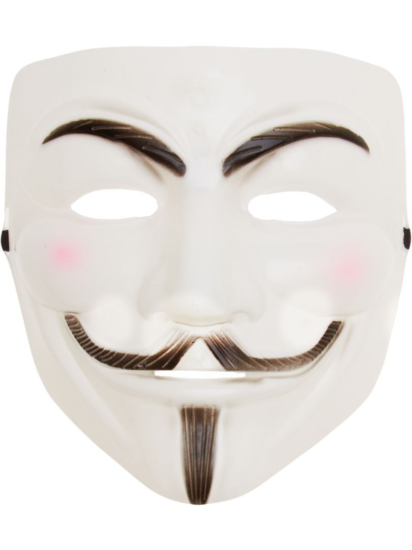 Anonymous masker wit - Kiabi