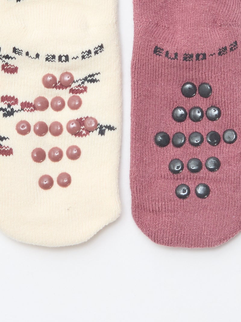 Antislipsokken Biege - Kiabi