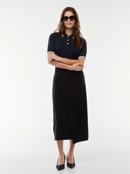 Asymmetrische midirok - Kiabi