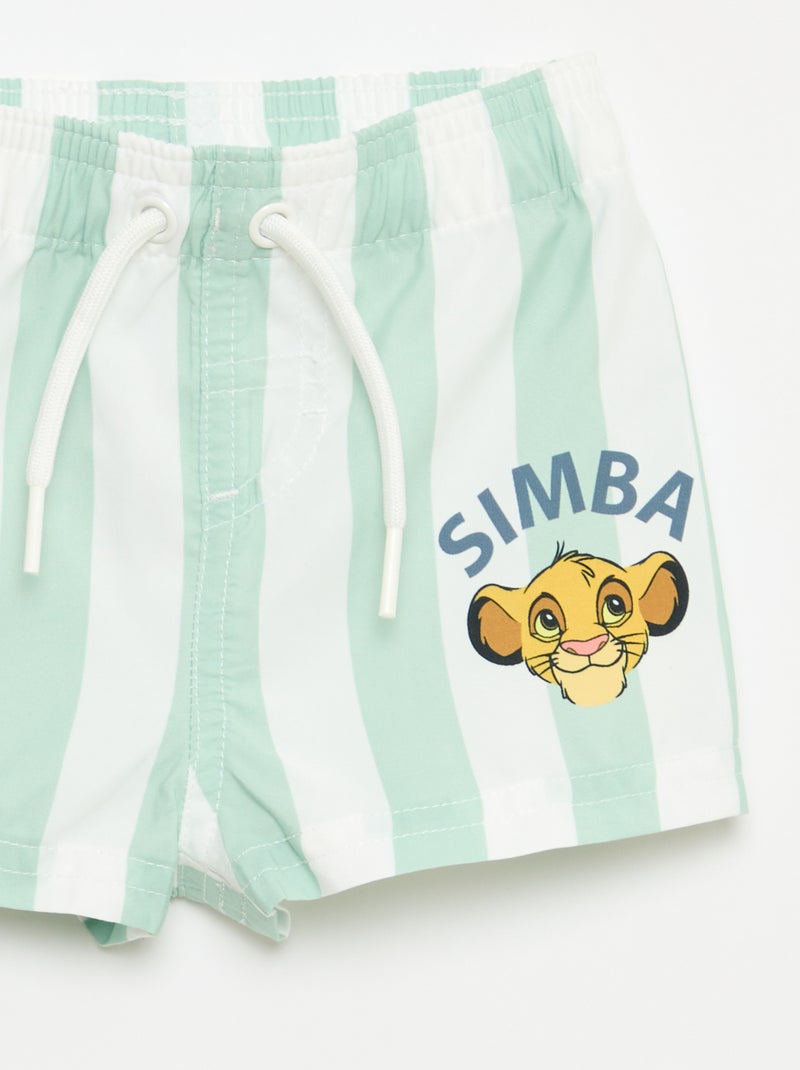 Baby zwemshort 'De Leeuwenkoning' 'Disney' Groen - Kiabi