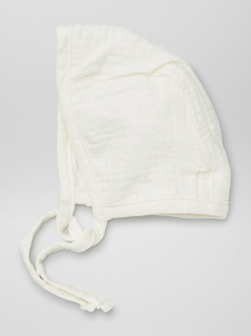 Babymutsje van luchtig katoen BIEGE - Kiabi