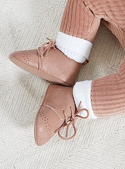 Babyschoenen voor meisjes - bruin - Kiabi