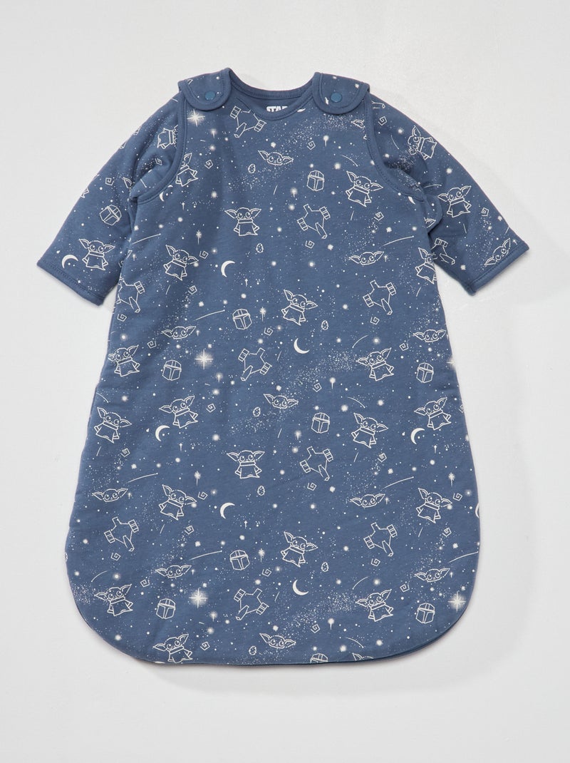 Babyslaapzak met afneembare mouwen 'Star Wars' BLAUW - Kiabi