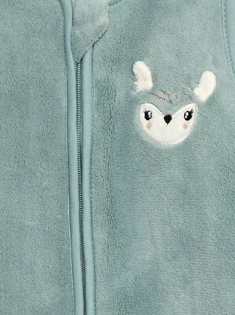 Babyslaapzak met afneembare mouwen, TOG-waarde 3 Blauw - Kiabi