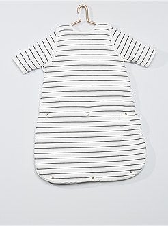 Babyslaapzak met marineprint - Kiabi