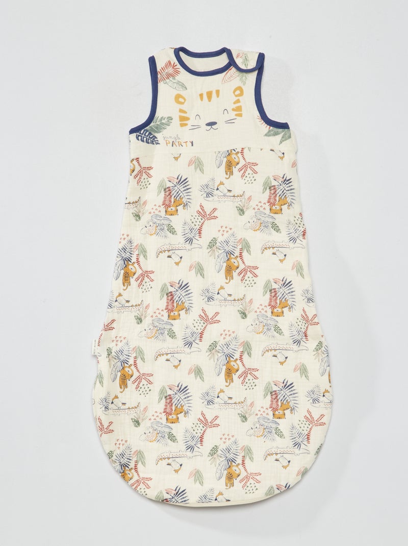Babyslaapzak met print 'Petit Beguin' print - Kiabi