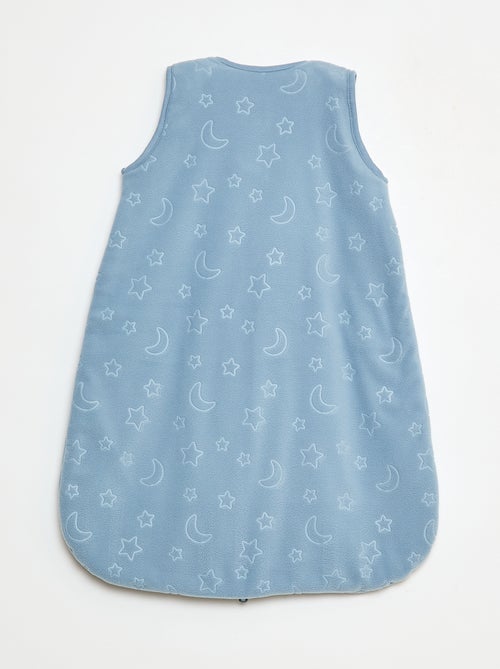 Babyslaapzakje van warme fleecestof met afneembare mouwen met drukknopen, TOG-waarde 2.5 - Kiabi