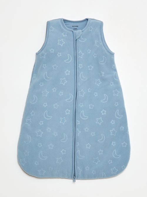 Babyslaapzakje van warme fleecestof met afneembare mouwen met drukknopen, TOG-waarde 2.5 - Kiabi