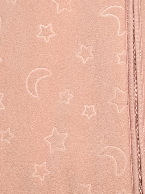 Babyslaapzakje van warme fleecestof met afneembare mouwen met drukknopen, TOG-waarde 2.5 - Kiabi